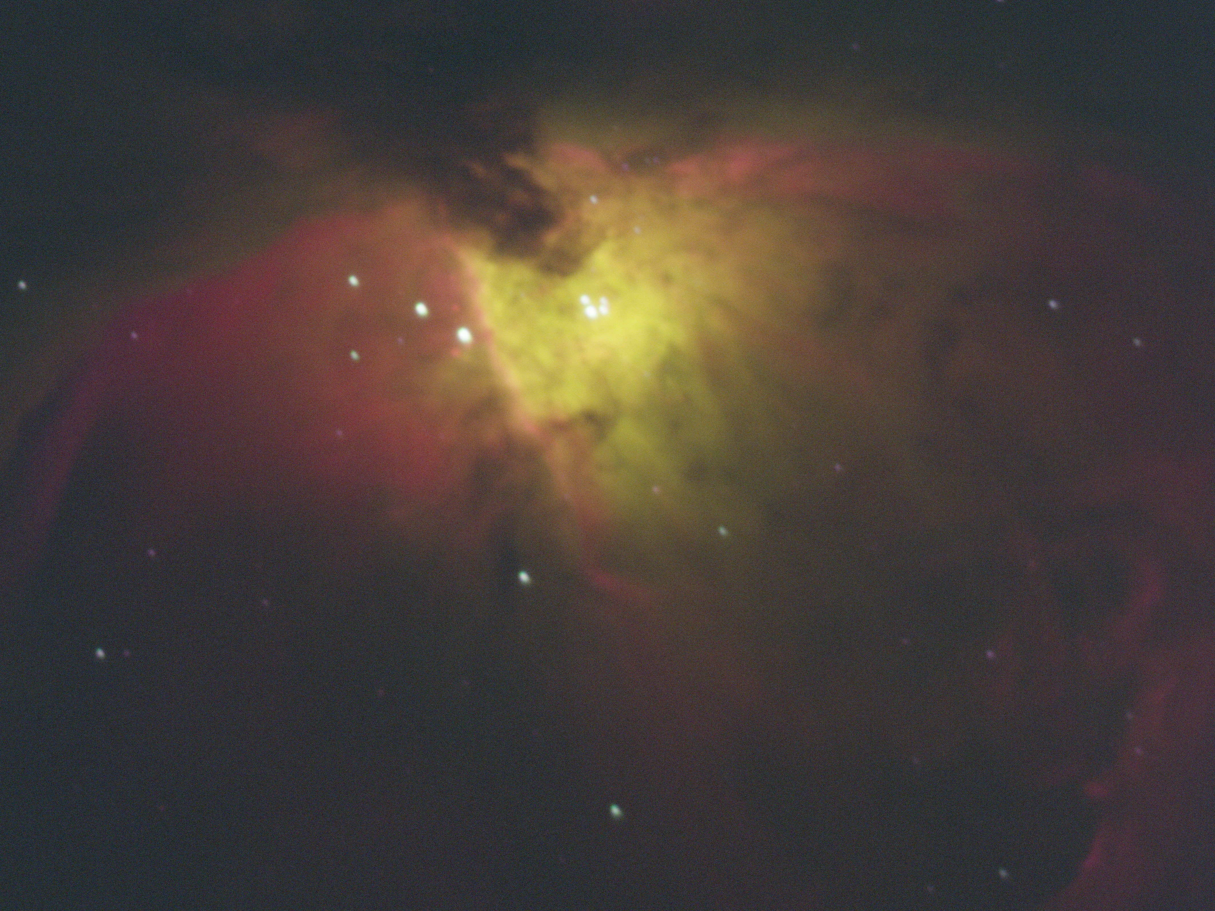 Orion Nebula, Lancaster, UK — photo by Orlando Prugel-Bennett