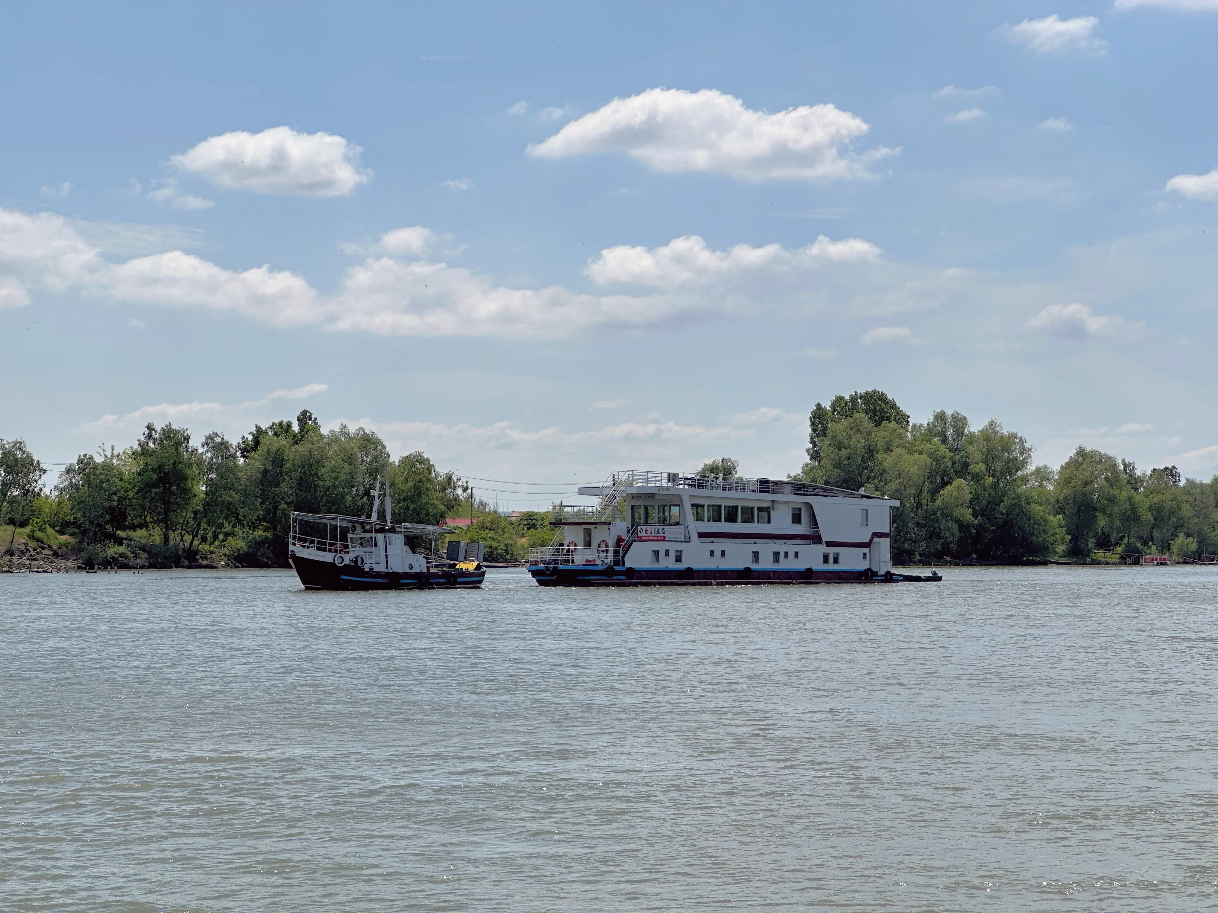 Our floating hotel on the danube, Danube Delta, Romania — photo by Orlando Prugel-Bennett
