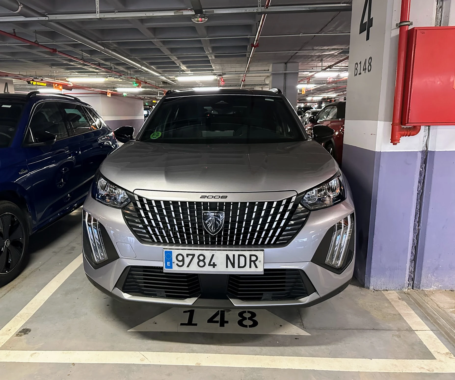 Our car for the trip, Alicante, Spain — photo by Orlando Prugel-Bennett