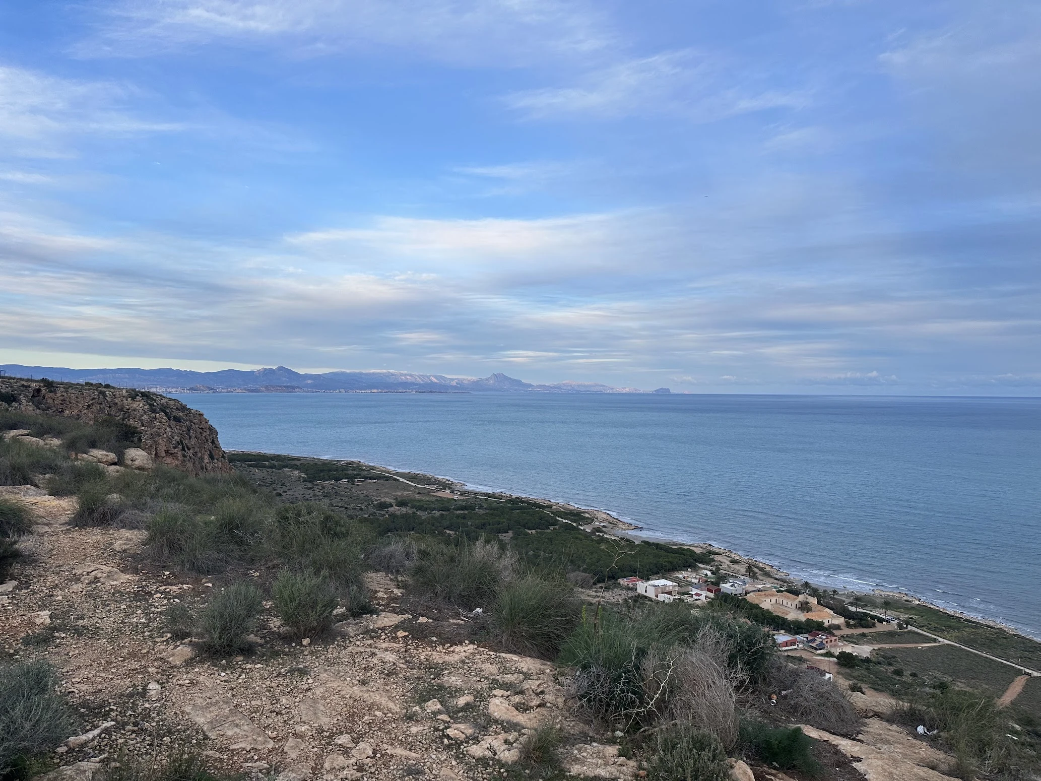 View from Santa Pola Lighthouse, Santa Pola Lighthouse, Alicante, Spain — photo by Orlando Prugel-Bennett