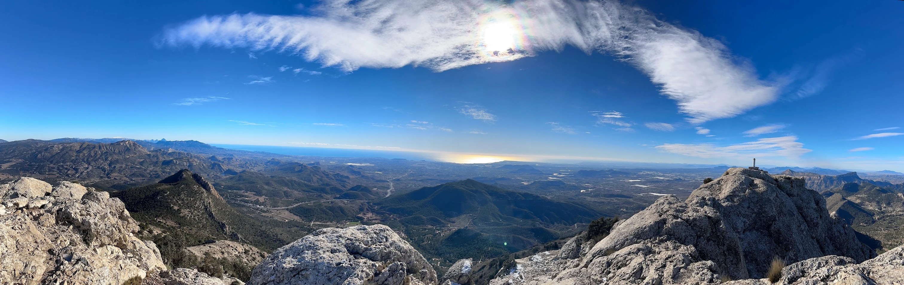 Maigmó Panorama, Maigmó, Alicante, Spain — photo by Orlando Prugel-Bennett