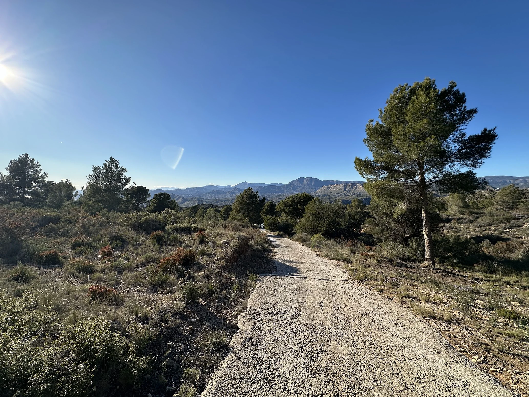 Mountains outside Alicante, Alicante, Spain — photo by Orlando Prugel-Bennett