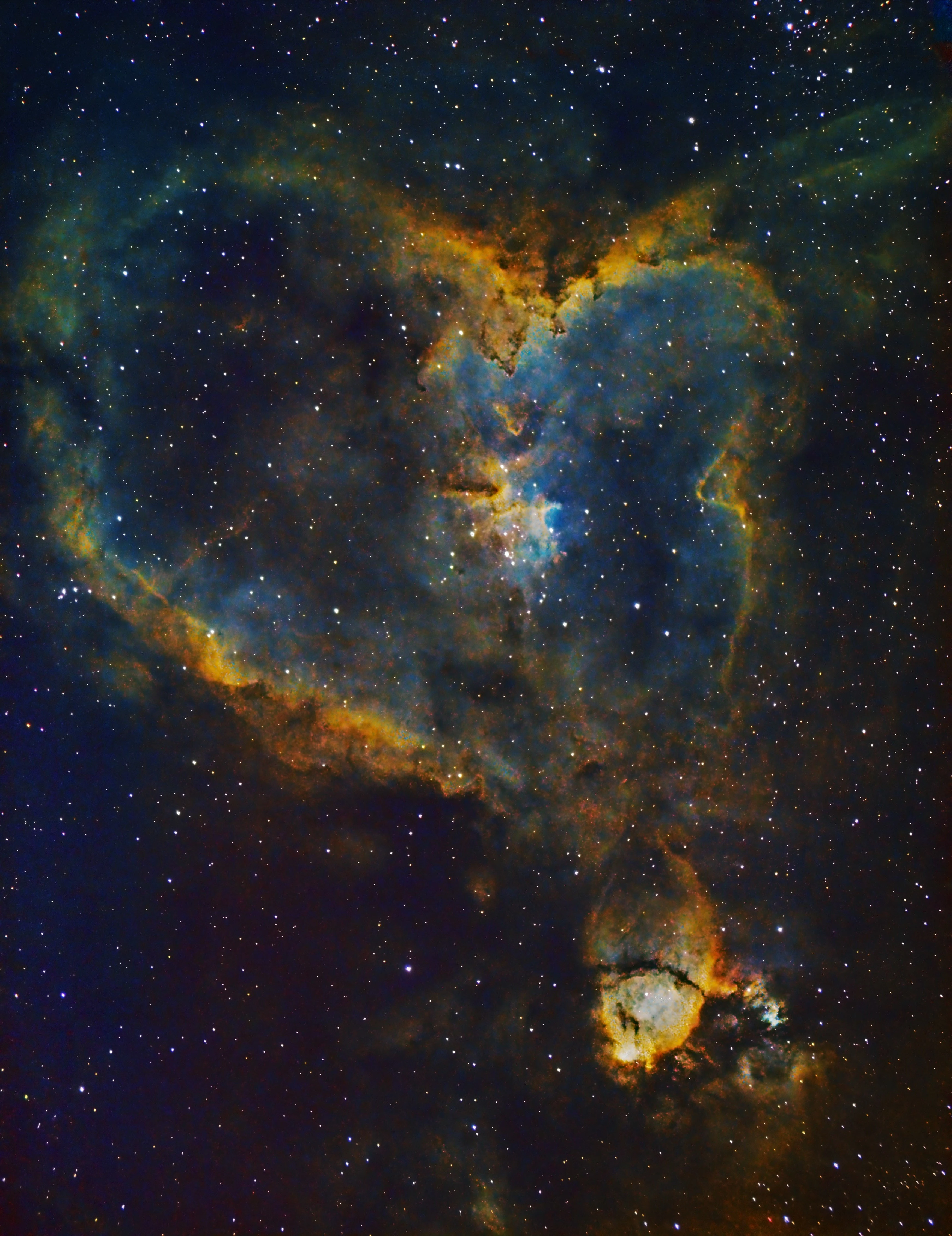 Heart Nebula, Lancaster, UK — photo by Orlando Prugel-Bennett