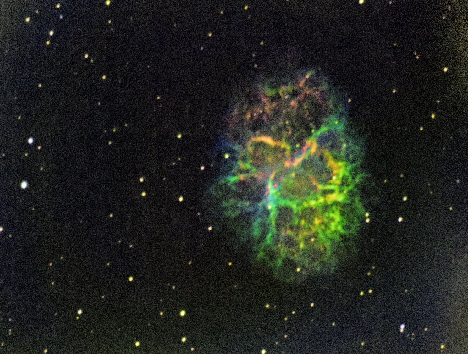 Crab Nebula, Lancaster, UK — photo by Orlando Prugel-Bennett