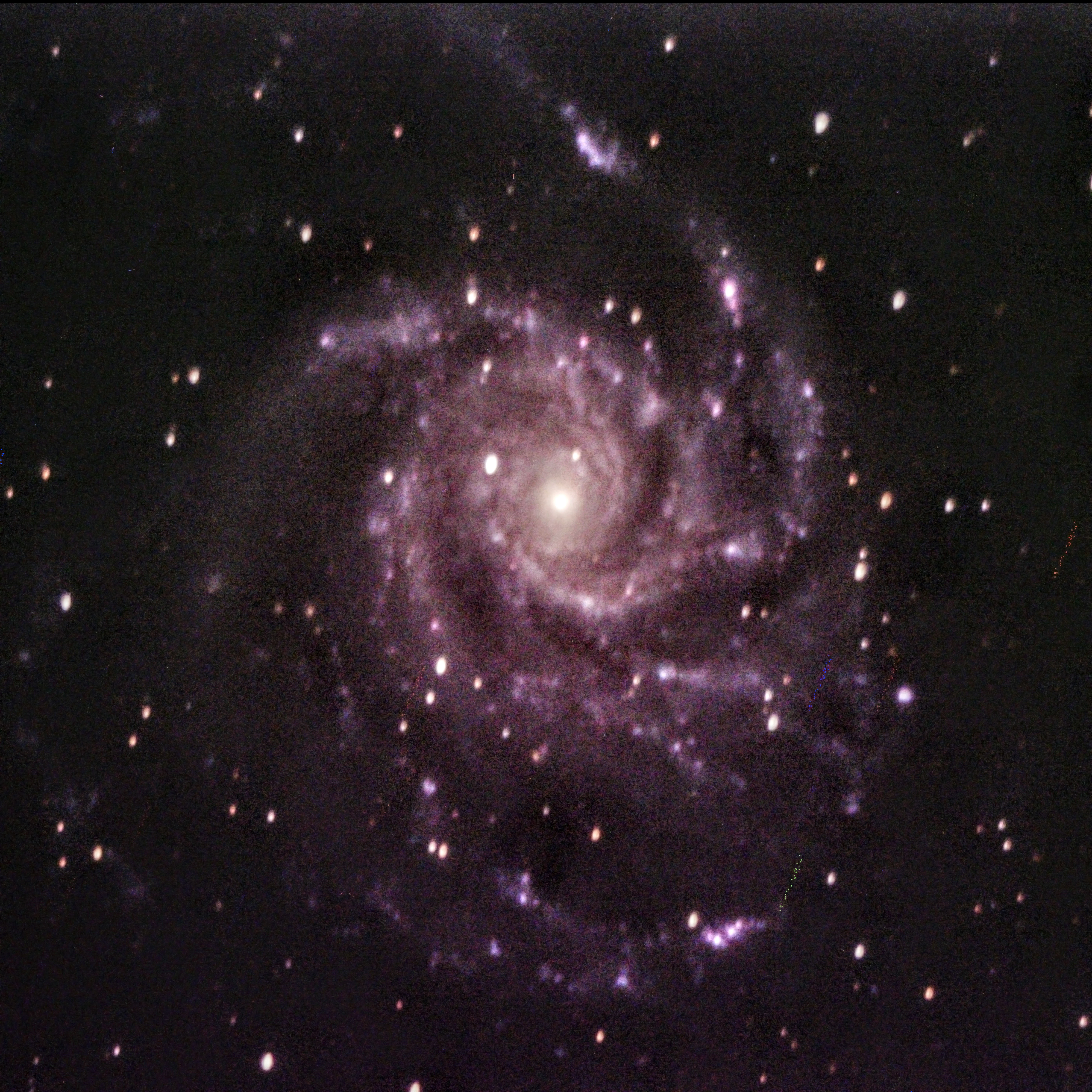 Pinwheel Galaxy, Lancaster, UK — photo by Orlando Prugel-Bennett