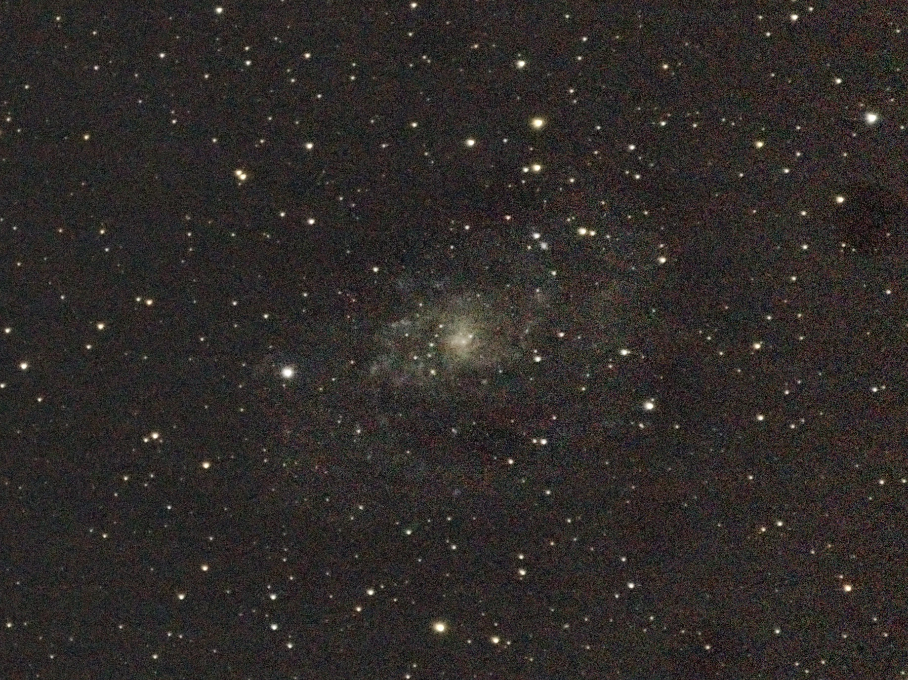 Triangulum Galaxy, Eling, UK — photo by Orlando Prugel-Bennett