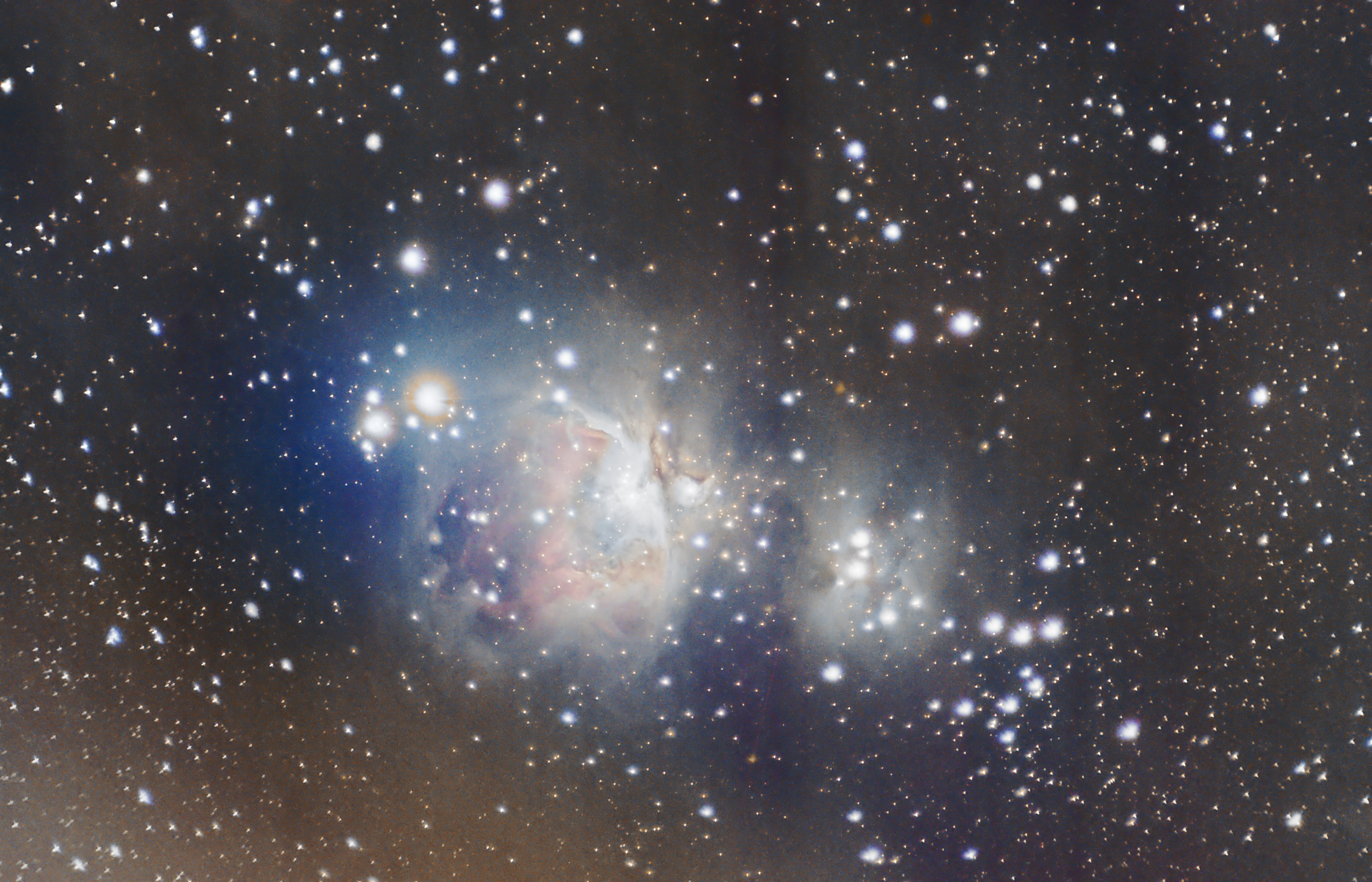 Orion Nebula, Lancaster University, UK — photo by Orlando Prugel-Bennett
