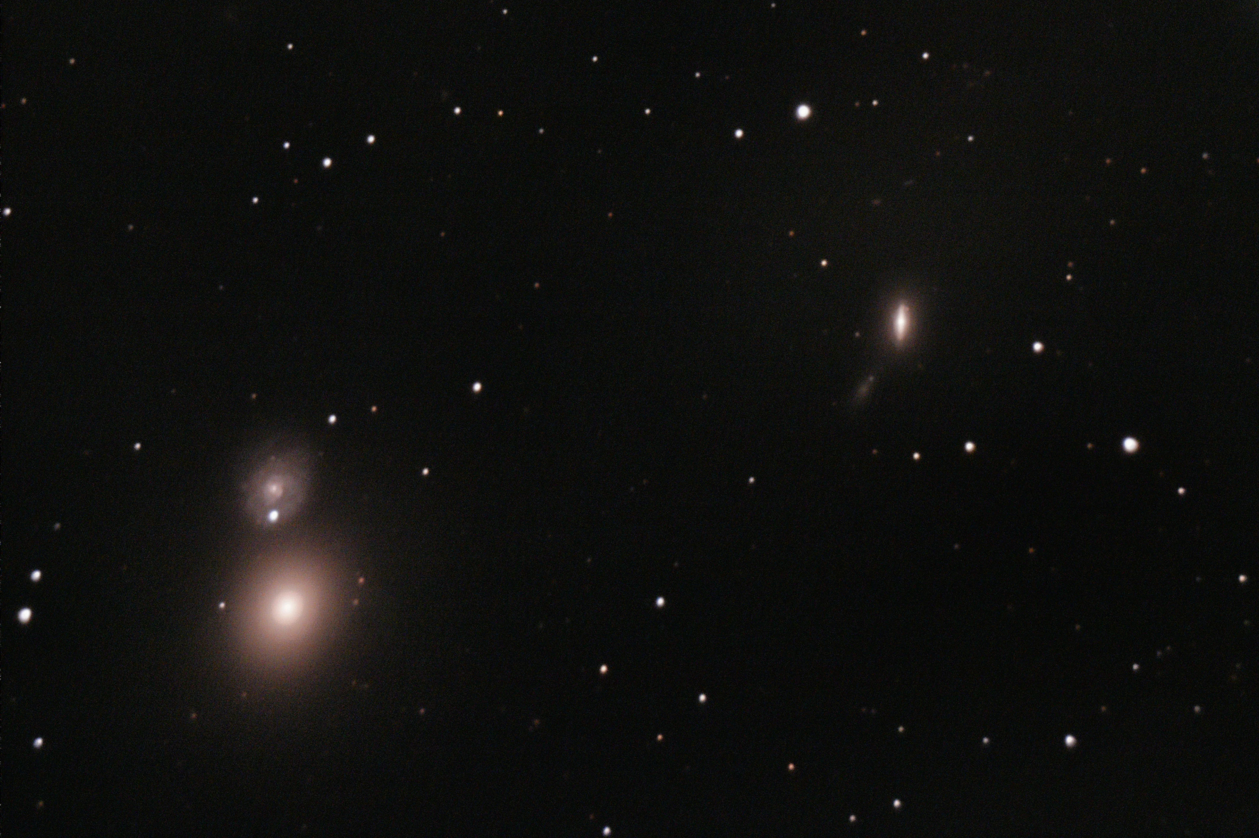 M60 with highlighted Supernova, Lancaster, UK — photo by Orlando Prugel-Bennett