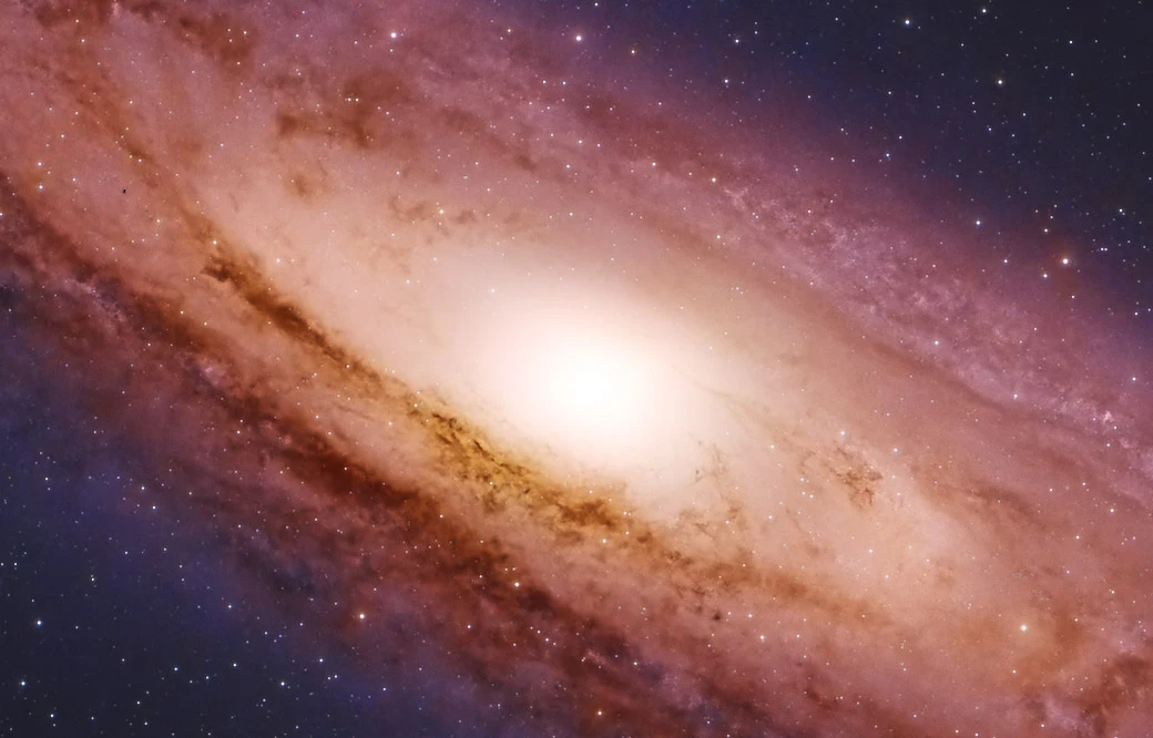 Andromeda Galaxy, Lancaster University, UK — photo by Orlando Prugel-Bennett