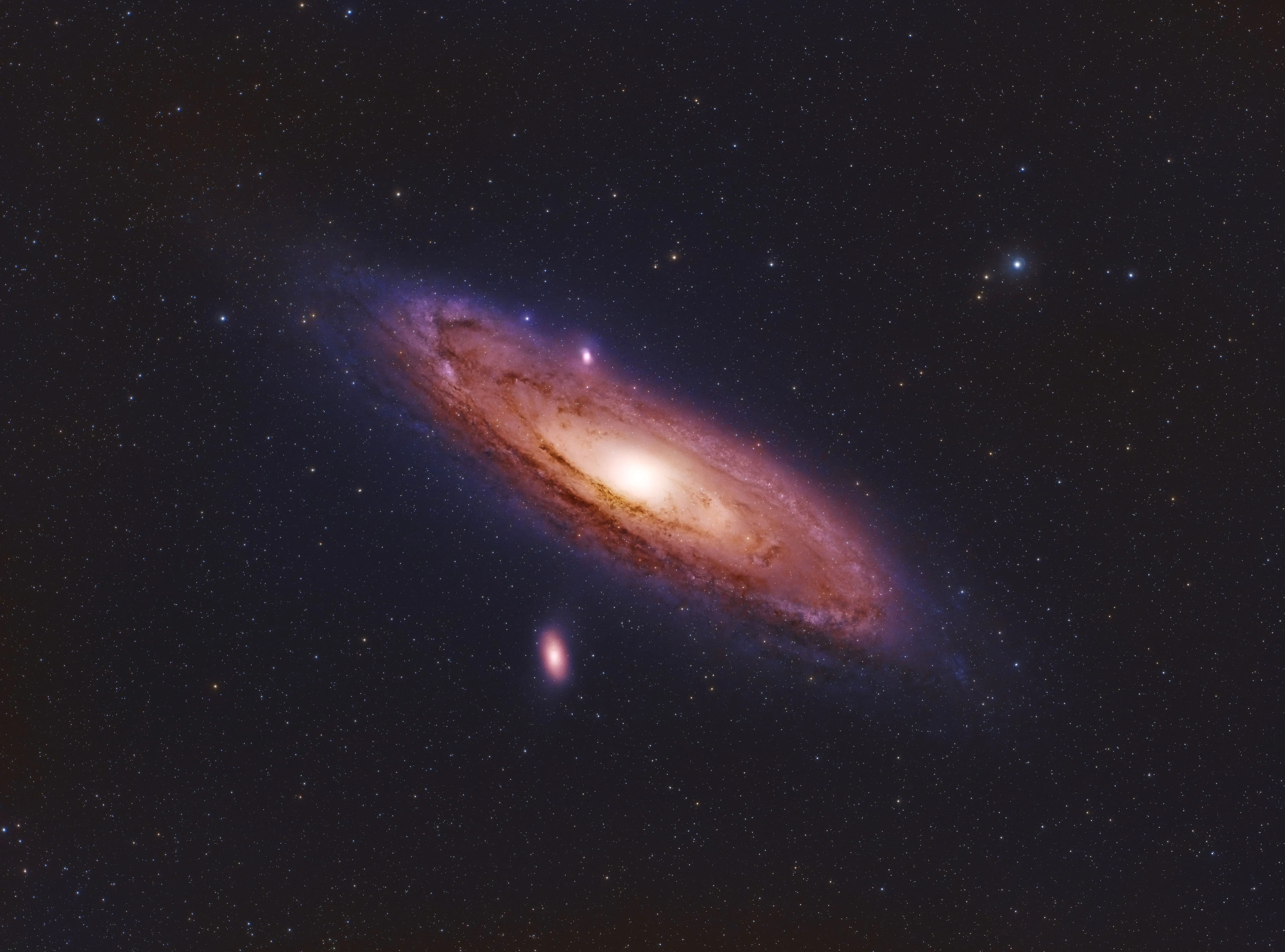 Andromeda Galaxy, Lancaster, UK — photo by Orlando Prugel-Bennett