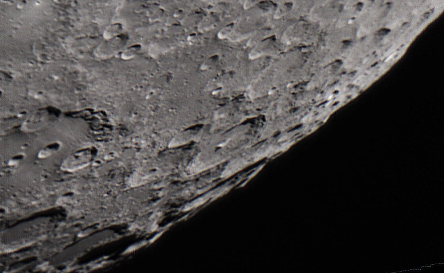 Moon, Lancaster University, UK — photo by Orlando Prugel-Bennett
