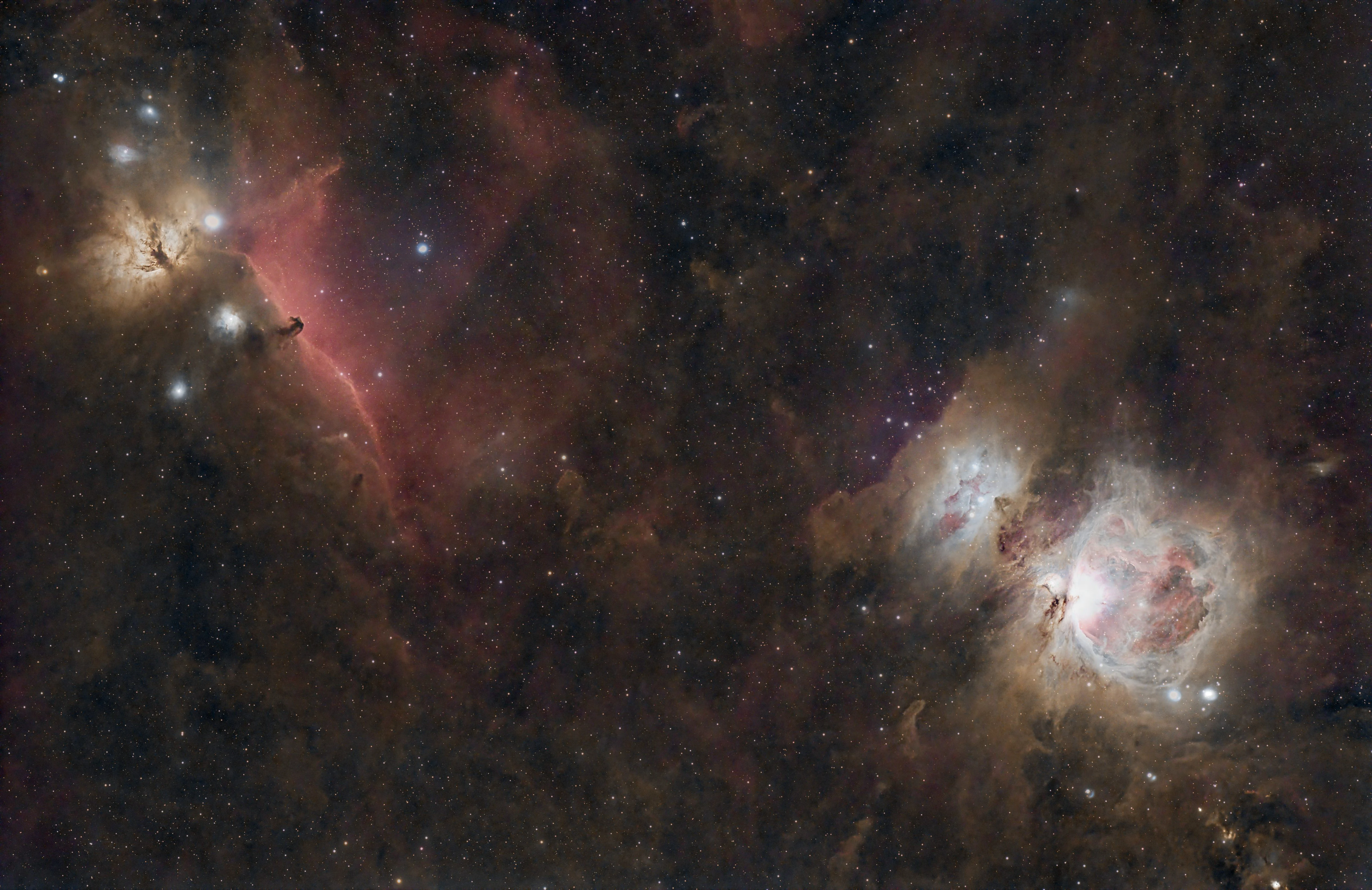 Orion Nebula, Lancaster University, UK — photo by Orlando Prugel-Bennett