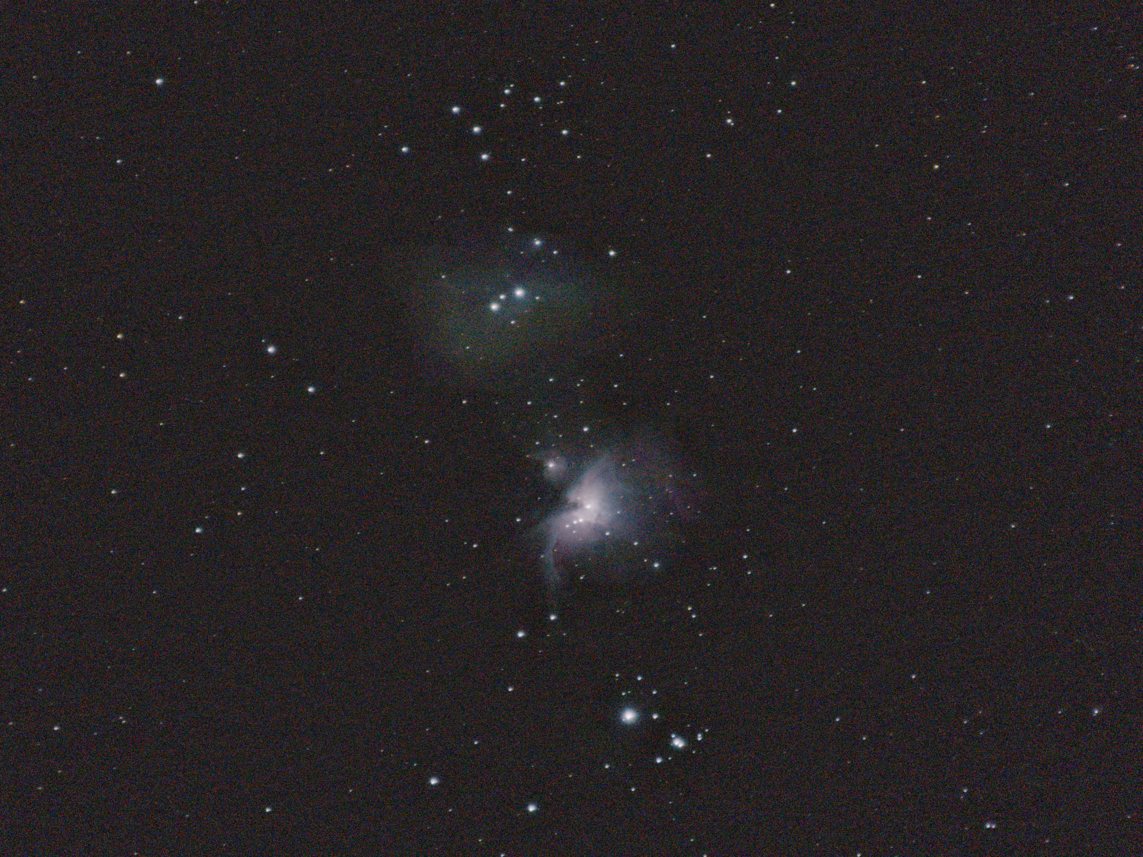 Orion Nebula, Eling, UK — photo by Orlando Prugel-Bennett