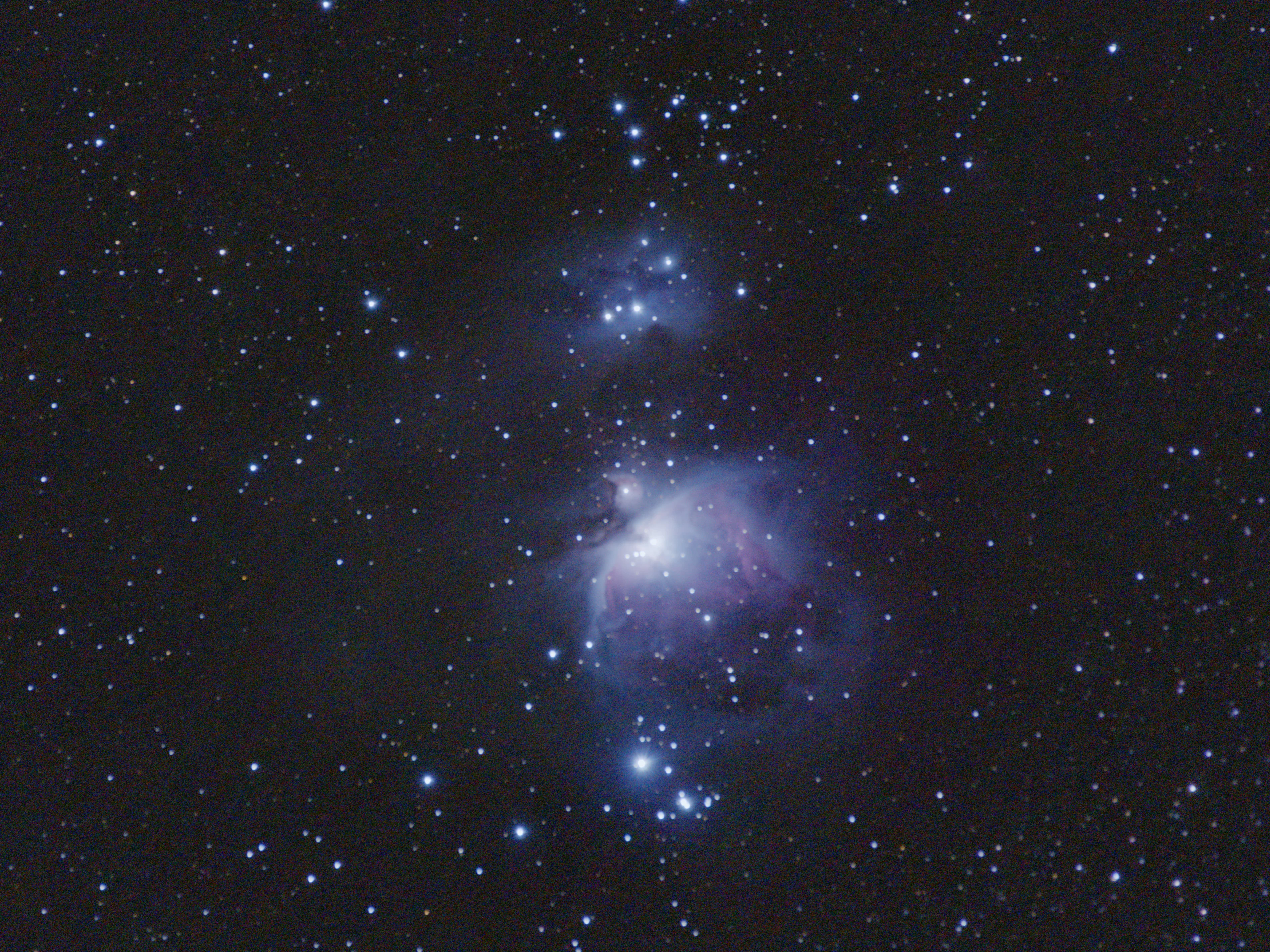 Orion Nebula, Eling, UK — photo by Orlando Prugel-Bennett