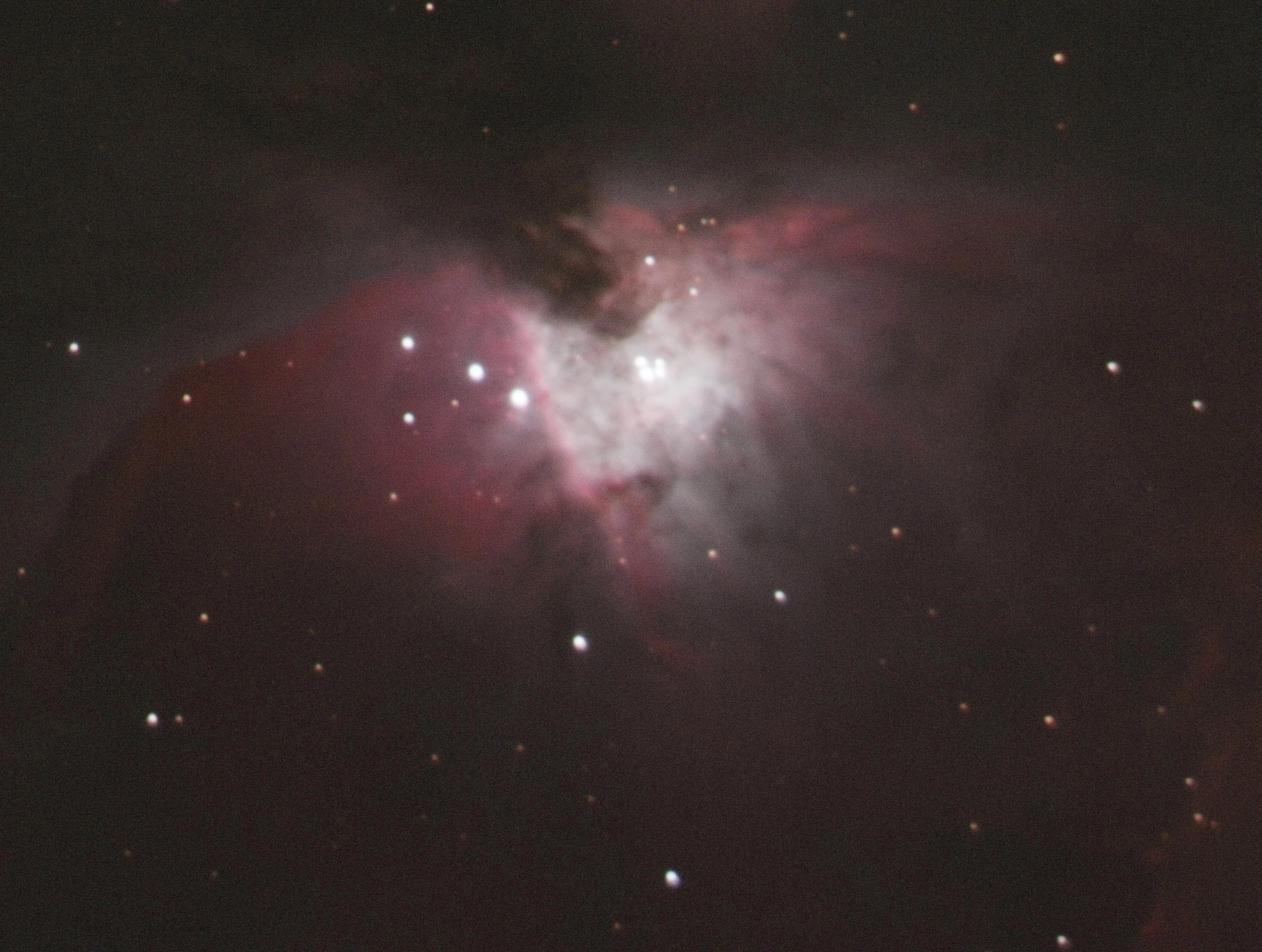 Orion Nebula, Lancaster, UK — photo by Orlando Prugel-Bennett