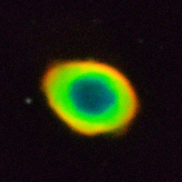 Ring Nebula, Lancaster, UK — photo by Orlando Prugel-Bennett