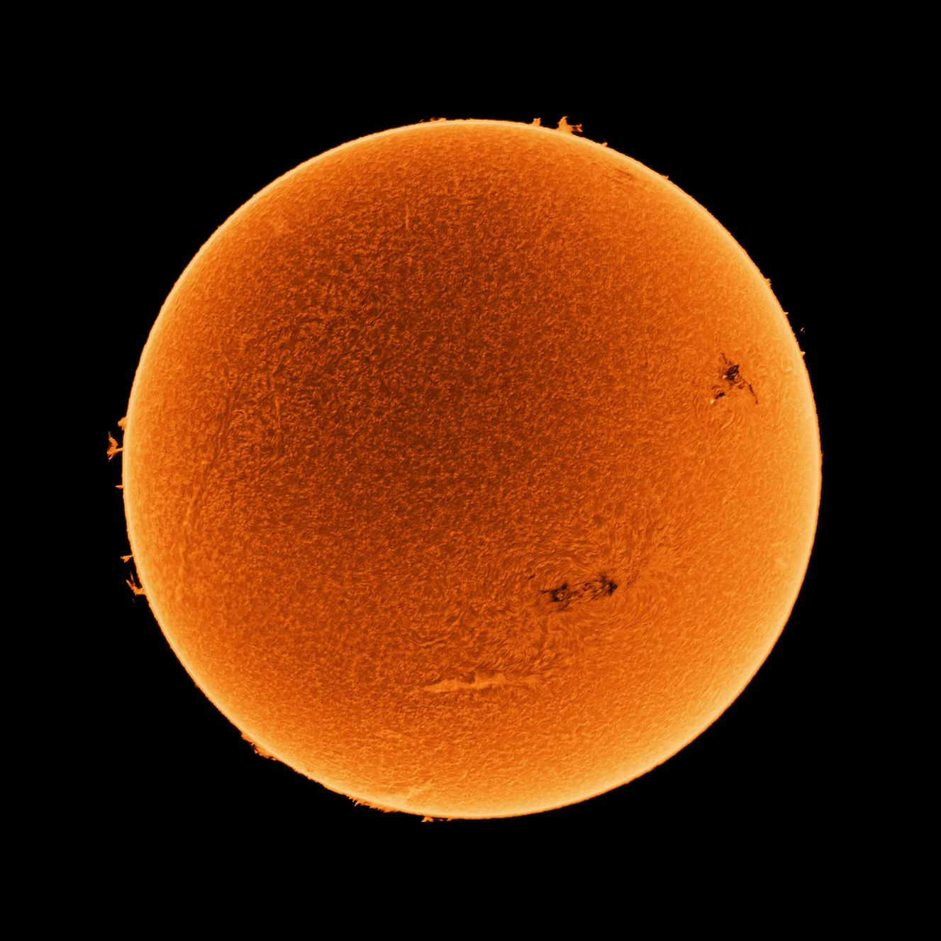 The Sun, Lancaster, UK — photo by Orlando Prugel-Bennett