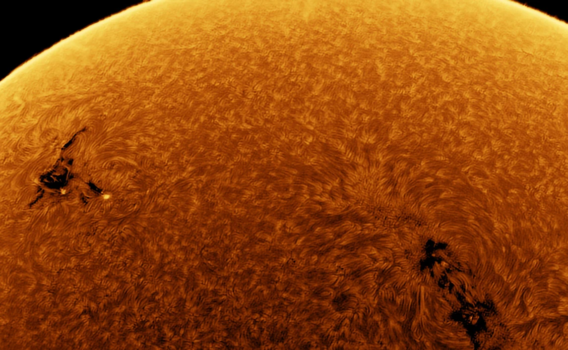 The Sun, Lancaster, UK — photo by Orlando Prugel-Bennett