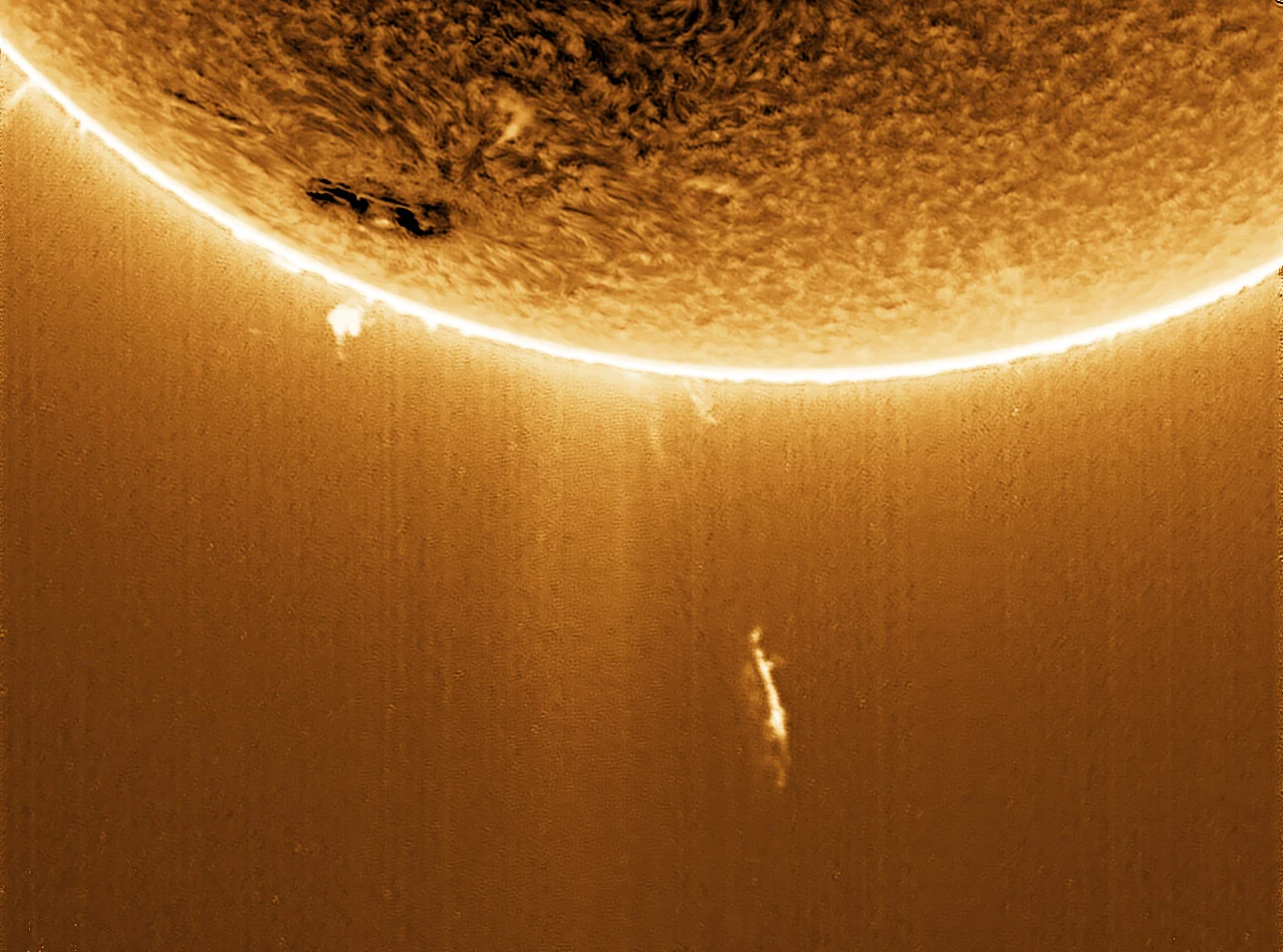 The Sun, Lancaster, UK — photo by Orlando Prugel-Bennett