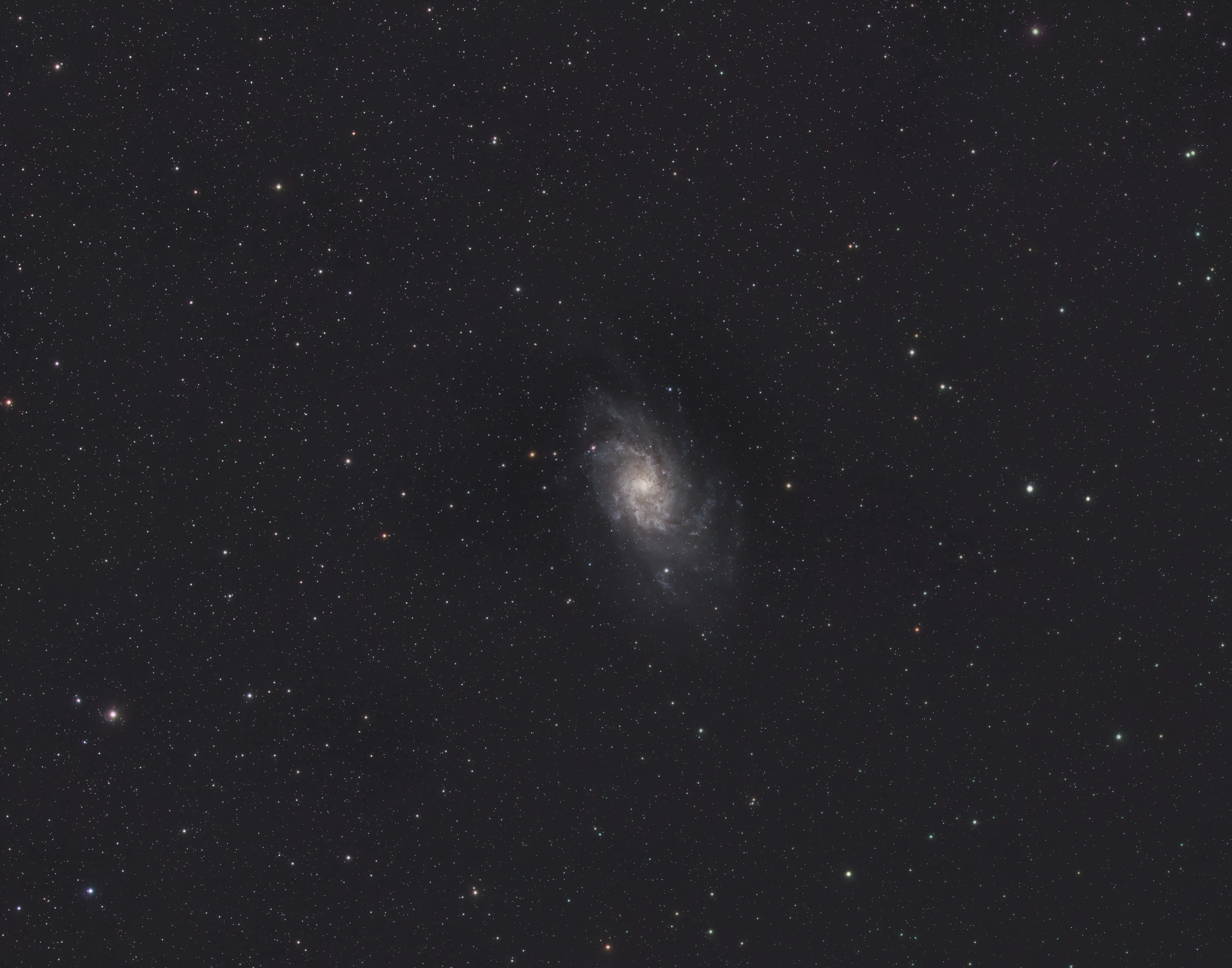 Tiangulum Galaxy, Eling, UK — photo by Orlando Prugel-Bennett