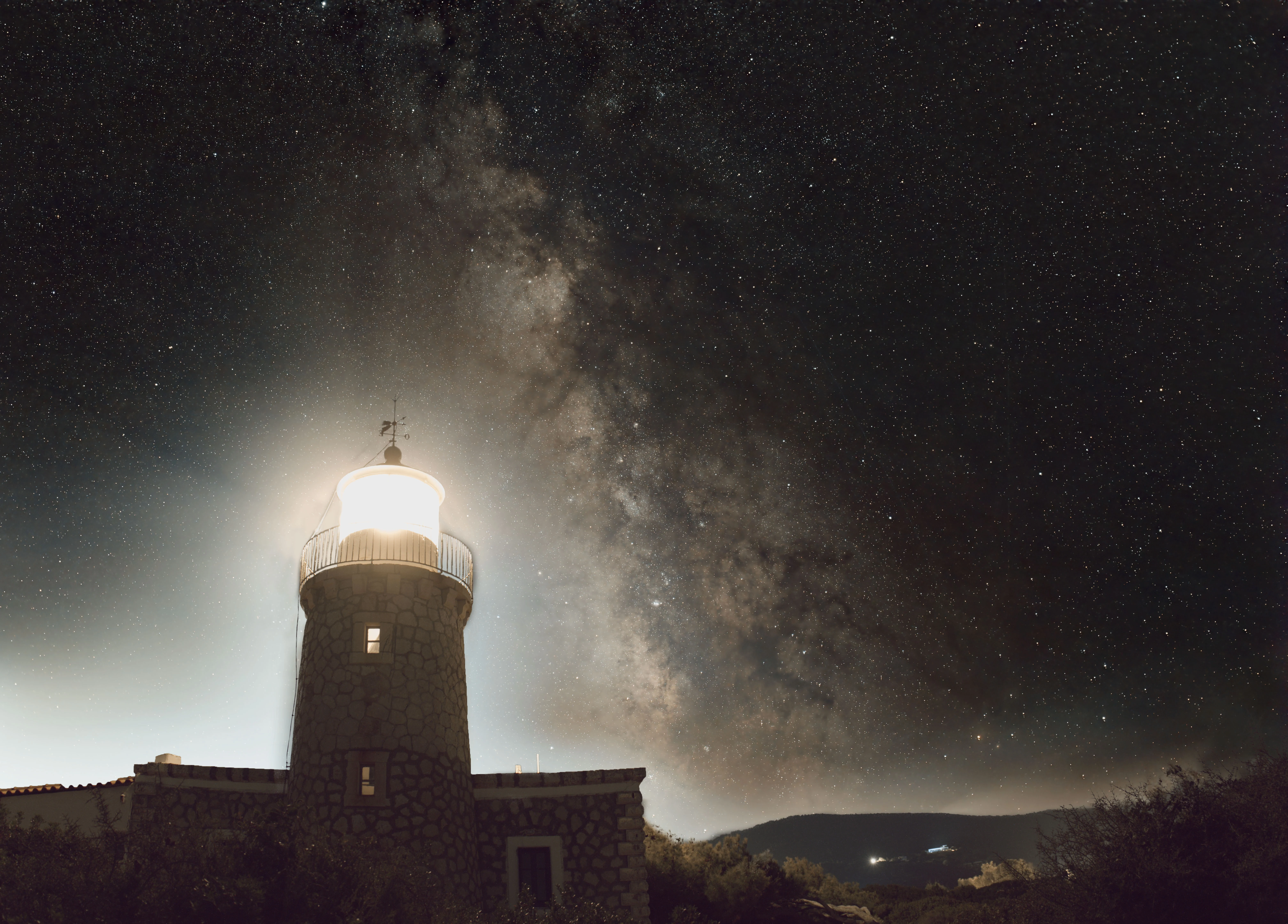 Milky Way, Zante, Greece — photo by Orlando Prugel-Bennett