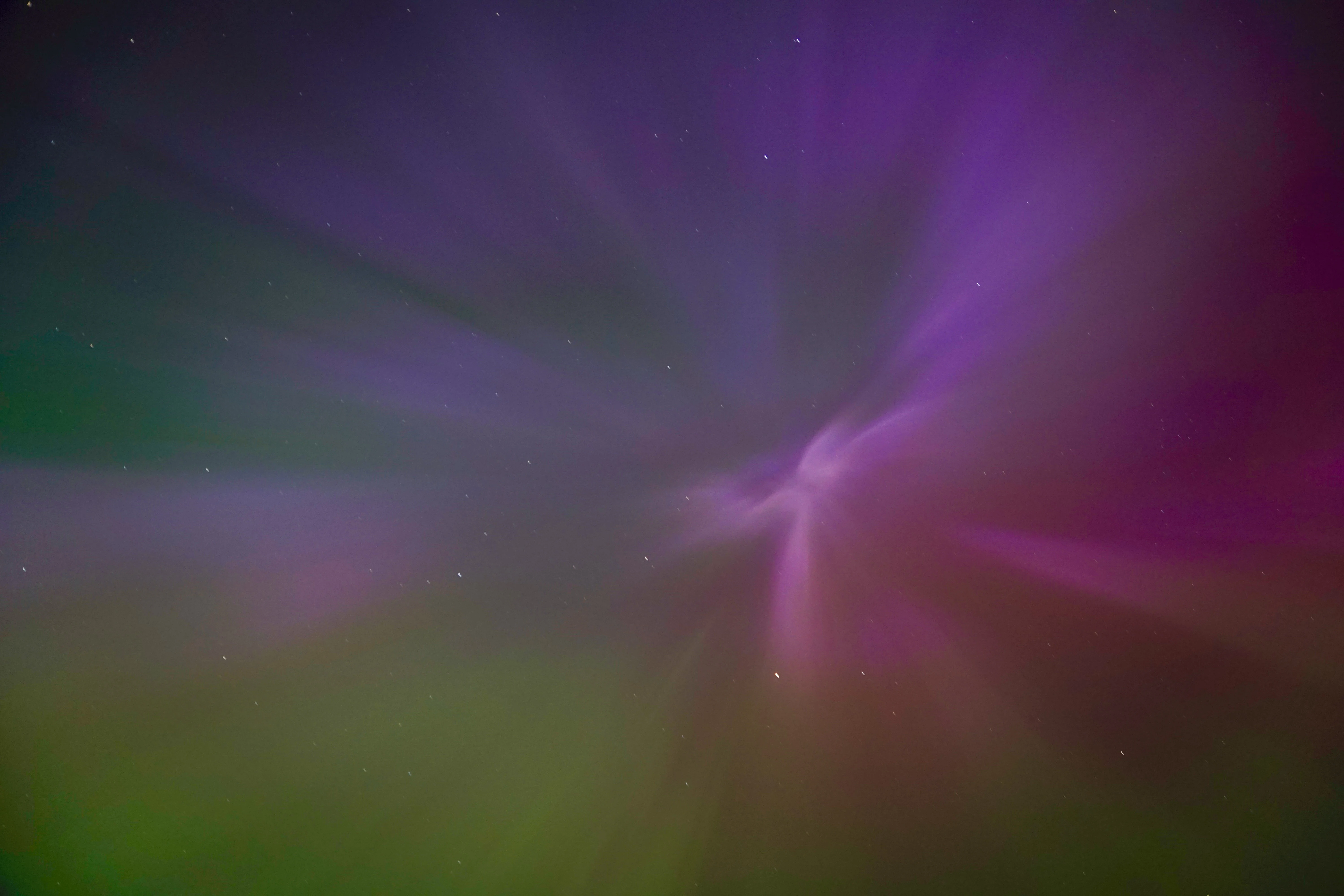 Aurora (My First), Caton Wind Farm, UK — photo by Orlando Prugel-Bennett