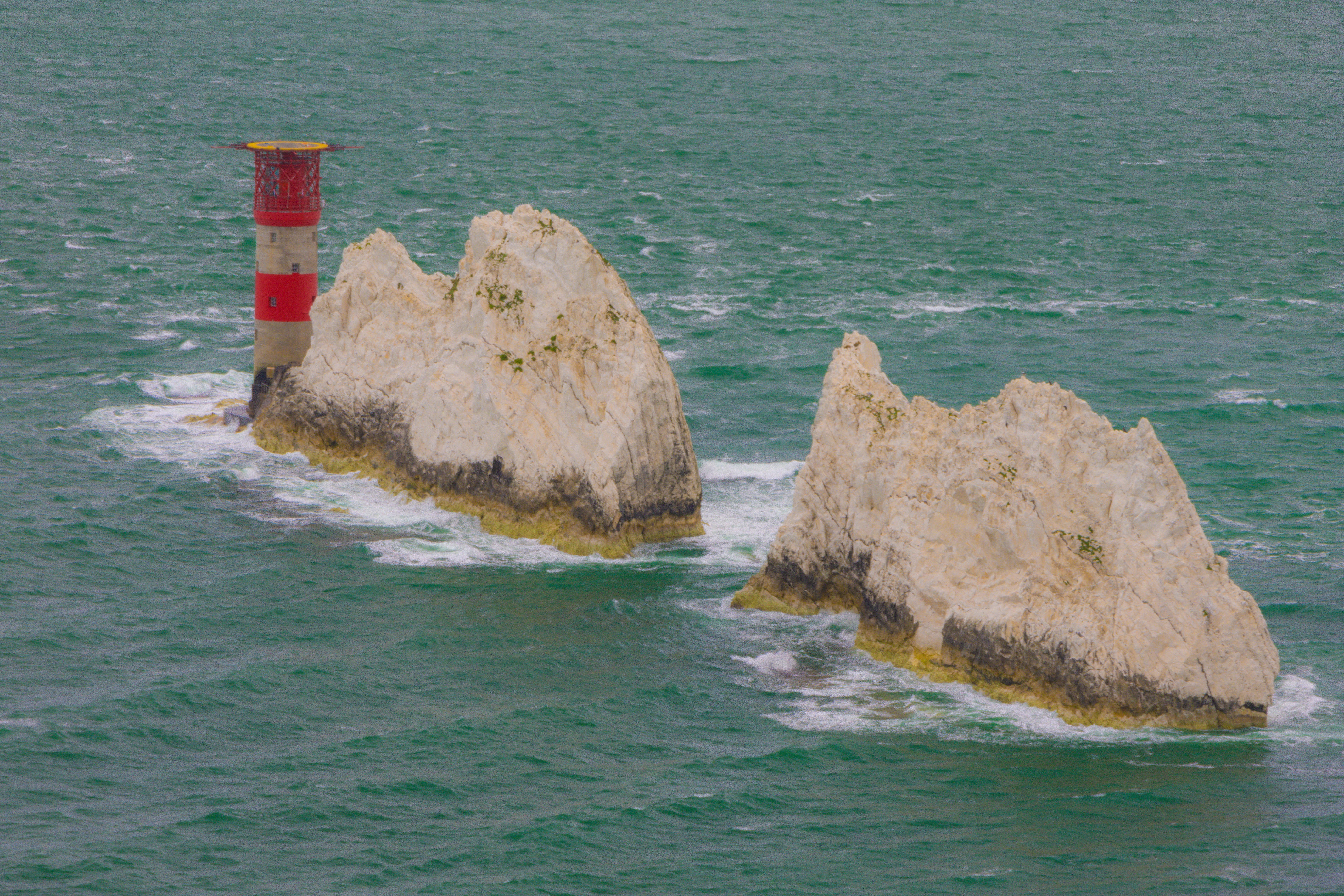 The Needles, Isle of Wight, UK — photo by Orlando Prugel-Bennett