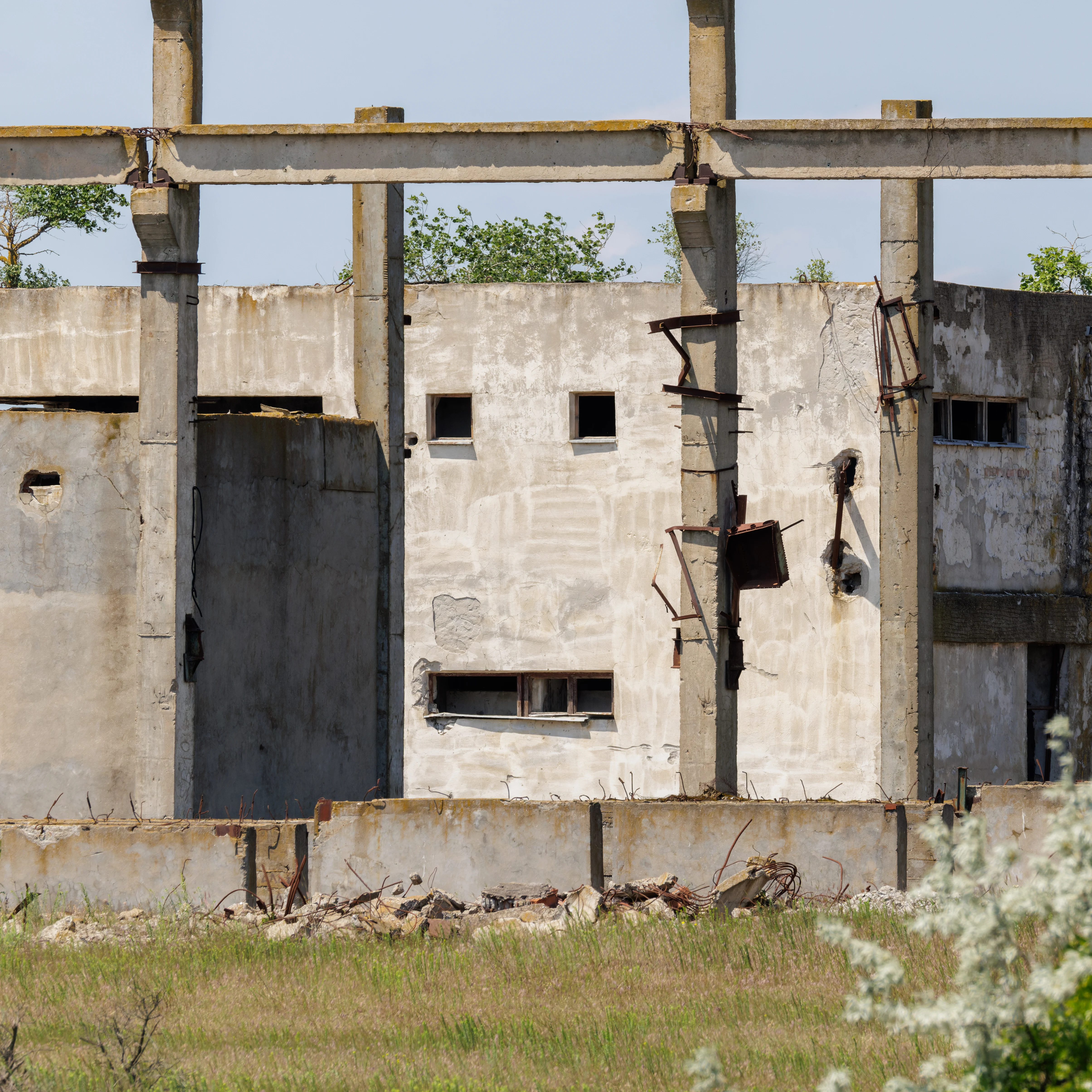 Happy building, Danube Delta, Romania — photo by Orlando Prugel-Bennett