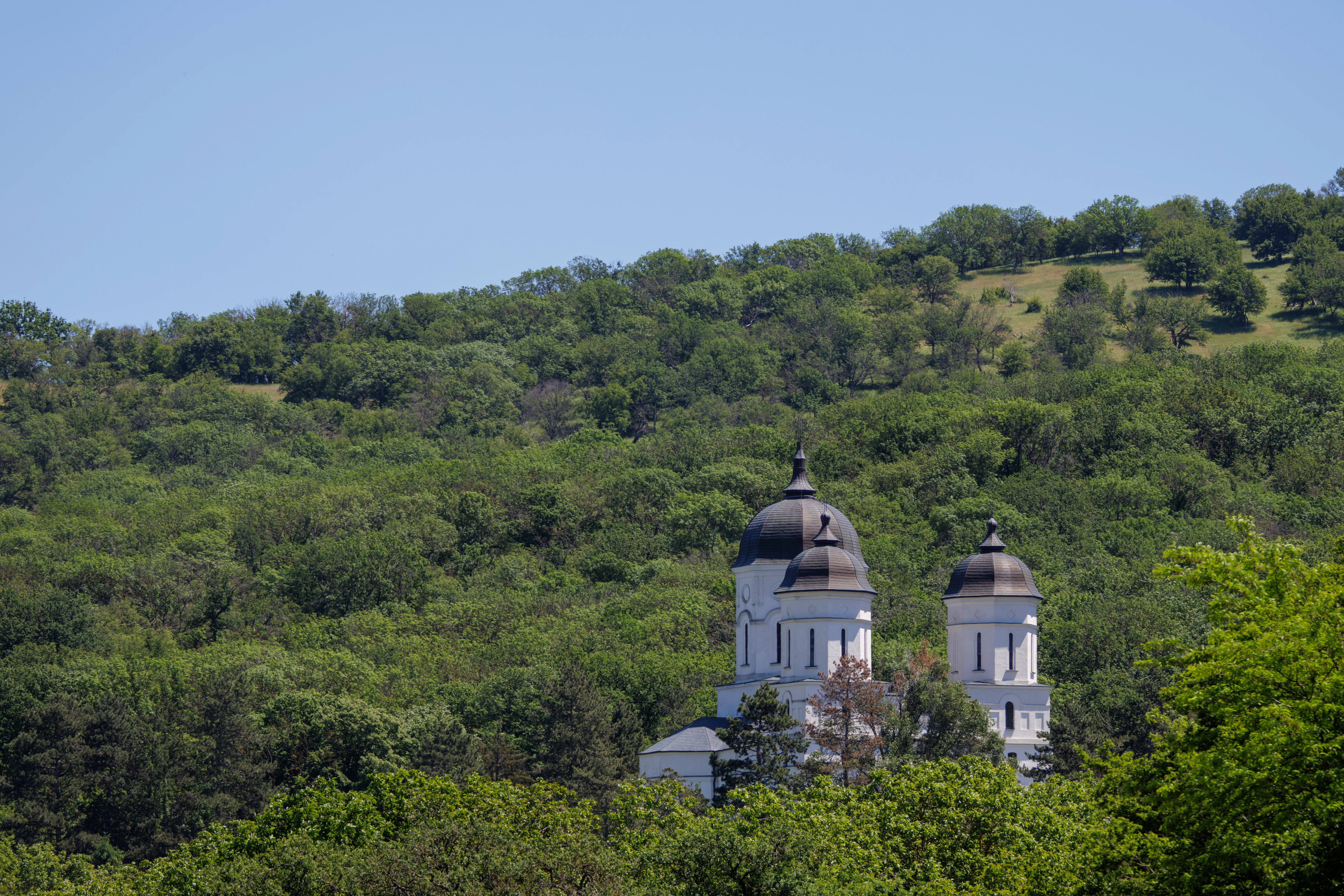 Celic Dere Monastery, Romanian Steppe, Romania — photo by Orlando Prugel-Bennett