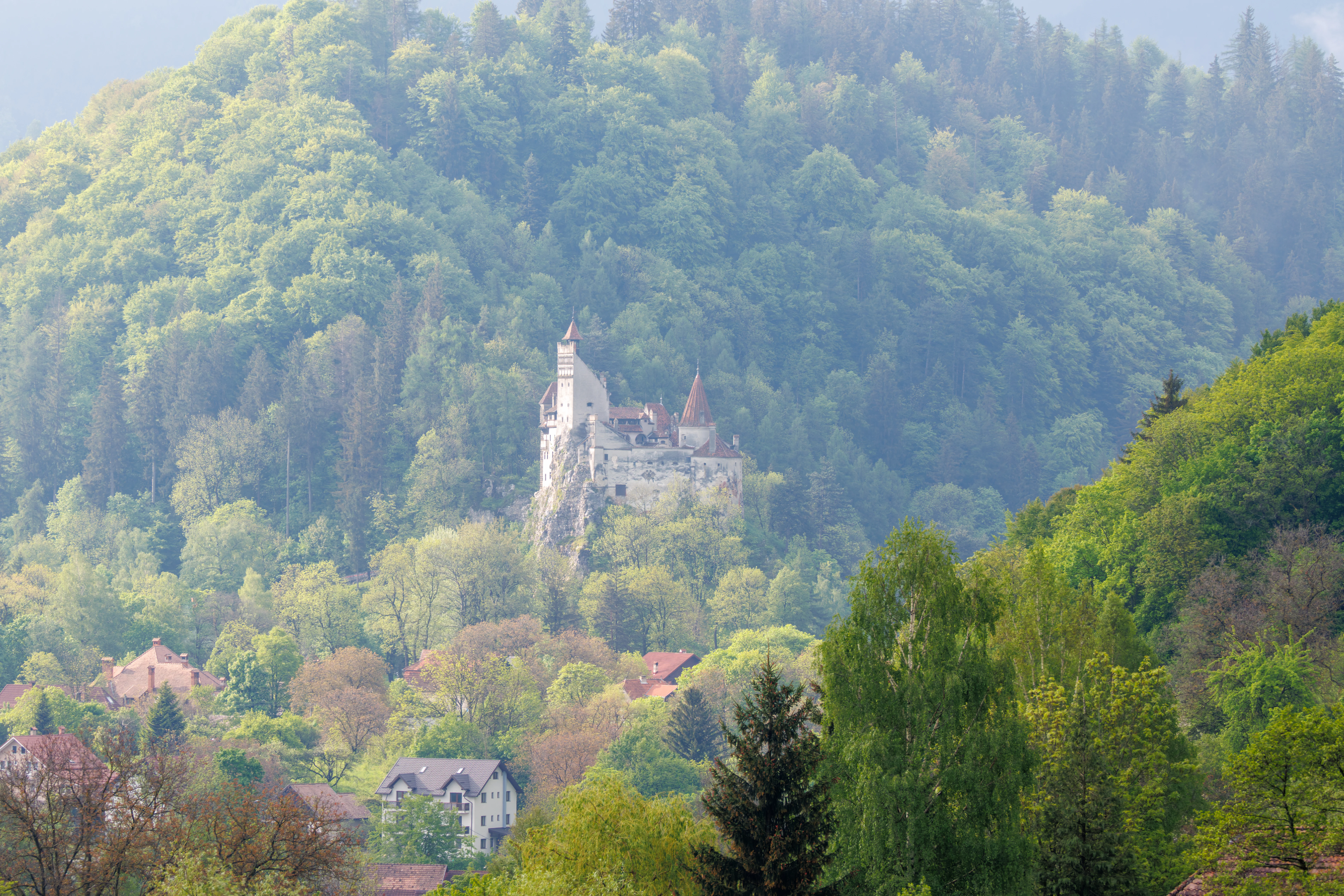 Bran Castle, Transylvania, Romania — photo by Orlando Prugel-Bennett