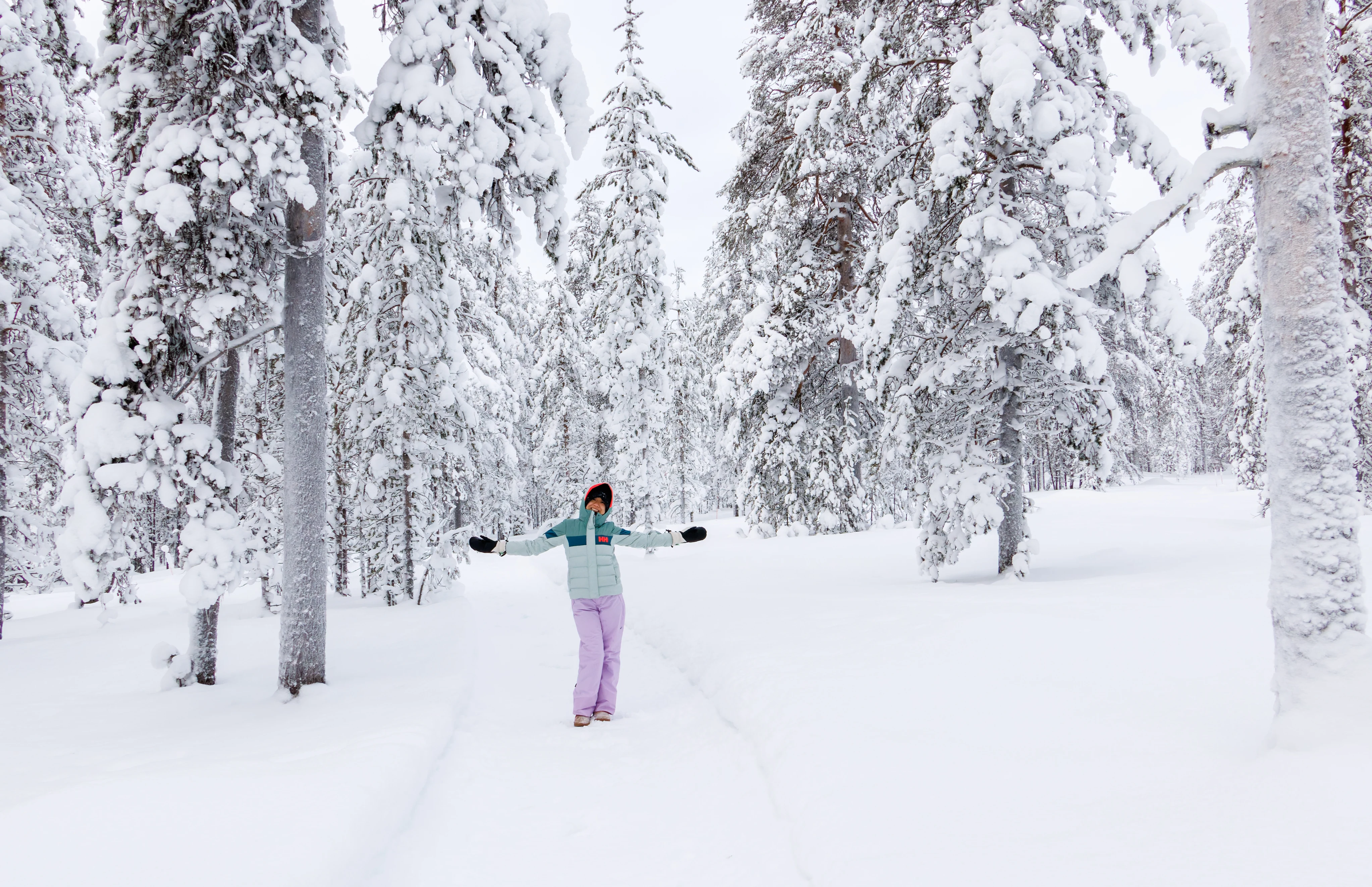 Martha in Forest, Ÿllas, Finland — photo by Orlando Prugel-Bennett