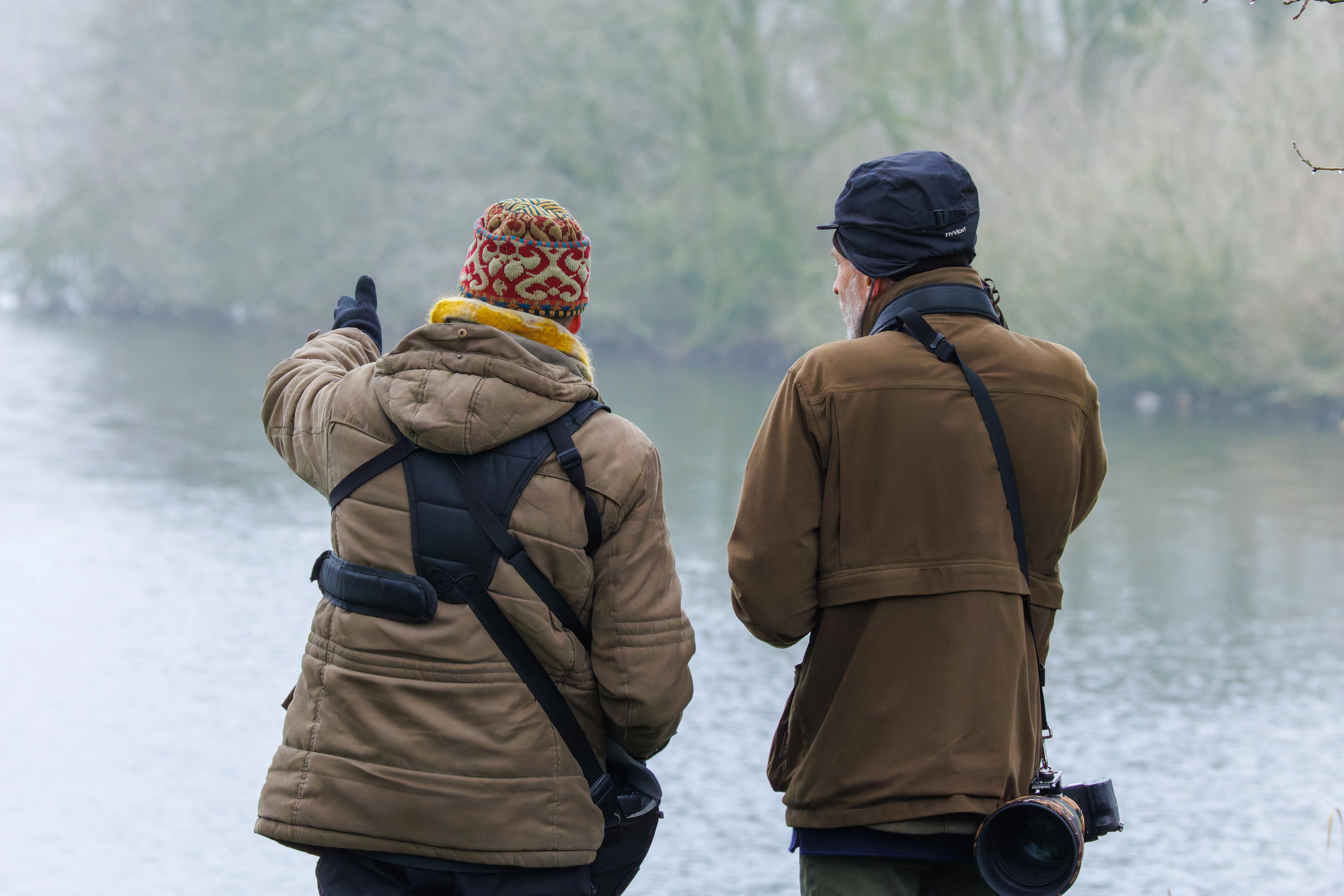 Jim and Adam, Natuurpark Lelystad, Lelystad, Flevoland, Netherlands — photo by Orlando Prugel-Bennett