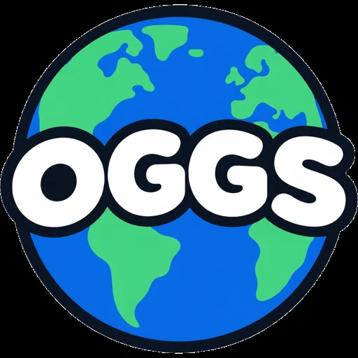 OGGS logo with globe, UK — photo by Orlando Prugel-Bennett