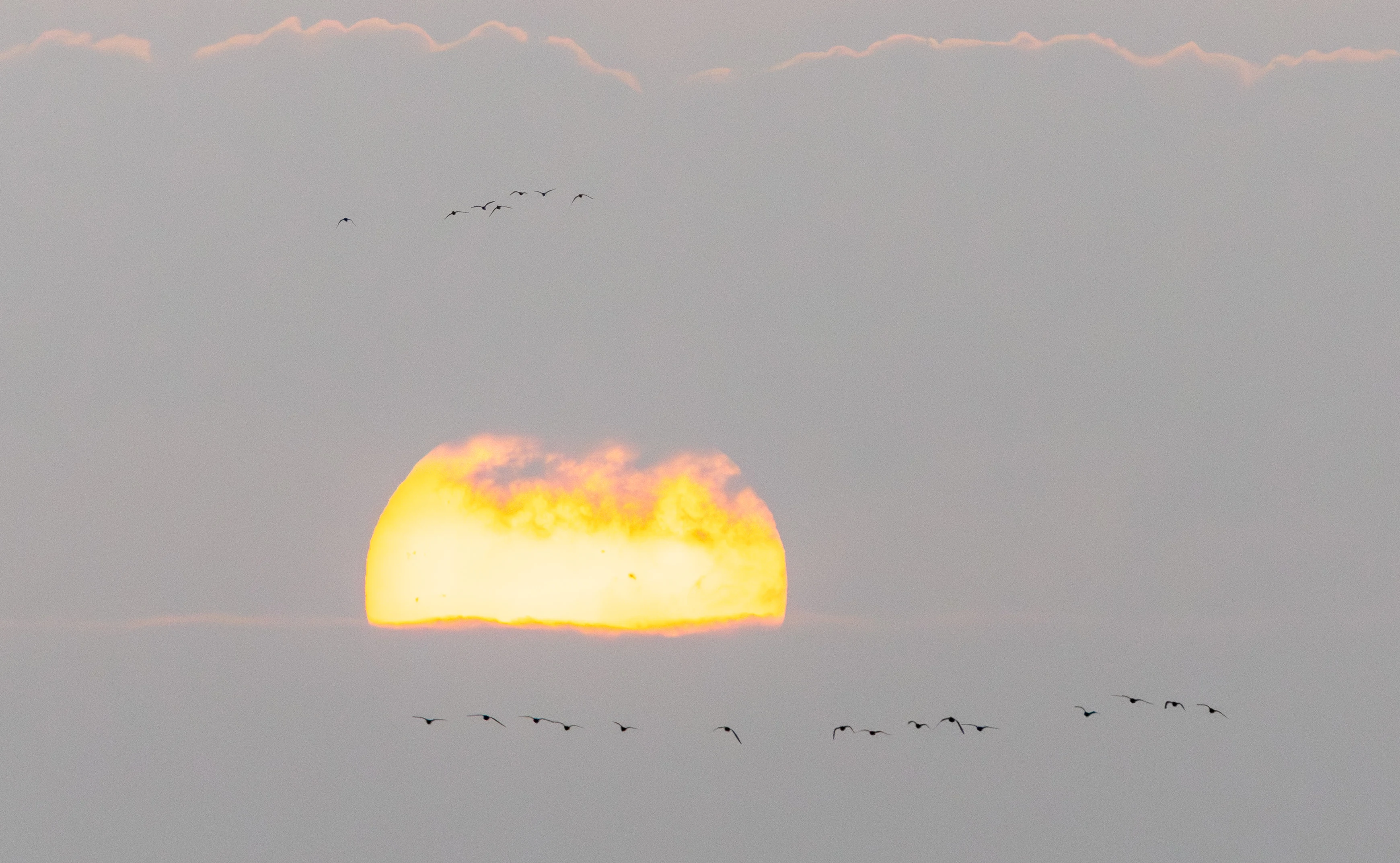 Sunset over Poole Harbour, Poole Harbour, Dorset, UK — photo by Adam Prugel-Bennett