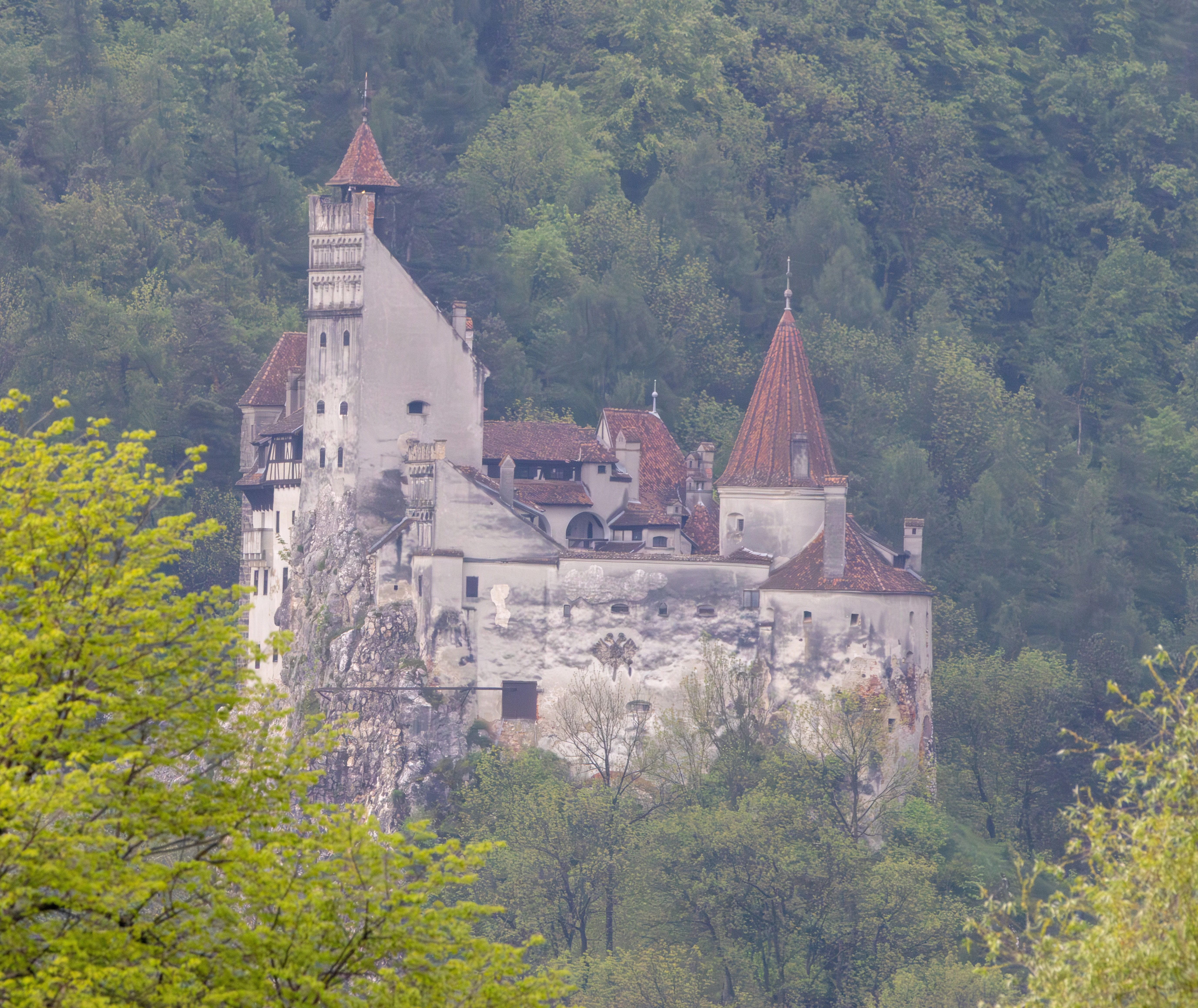 Bran Castle, Transylvania, Romania — photo by Adam Prugel-Bennett